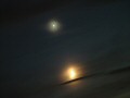 4. prosinec 2005, koróna u Venuše a Měsíce