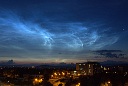 22. červenec 2009, noční svítící oblaky